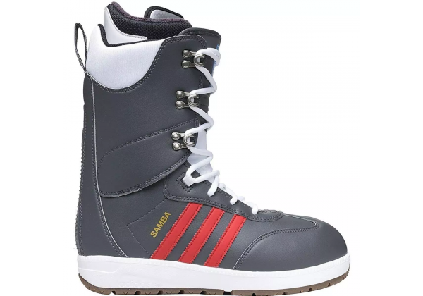 Зимние сноубордические ботинки Adidas Samba ADV серые